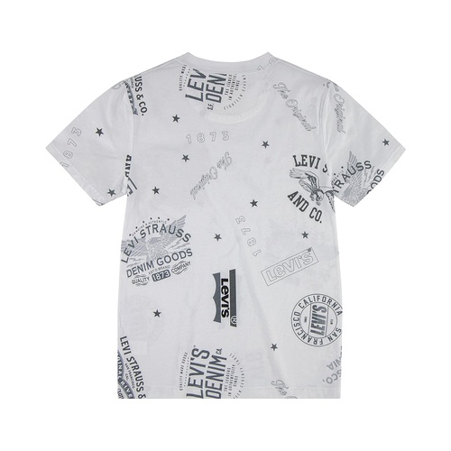 리바이스 Levis Kids Short Sleeve Printed Tee Shirt (Big Kids)