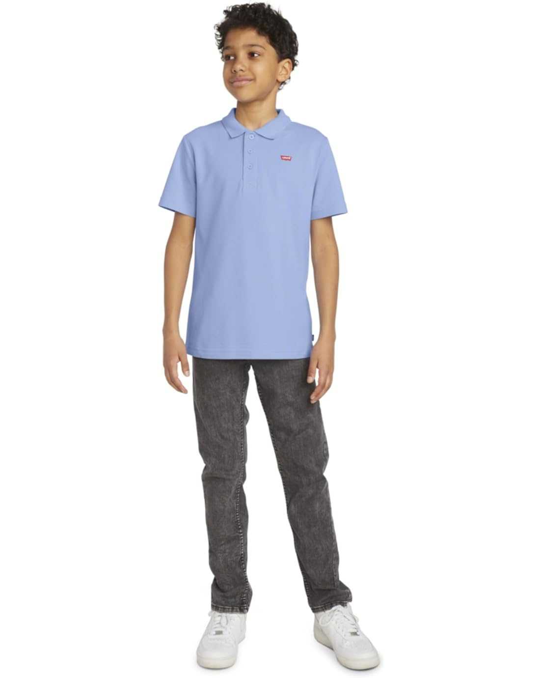 리바이스 Levis Kids Short Sleeve Polo Shirt (Big Kids)