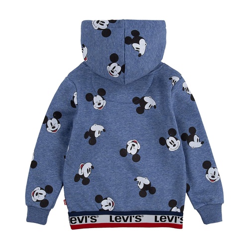 리바이스 Levis Kids All Over Print Mickey Hoodie (Toddler)