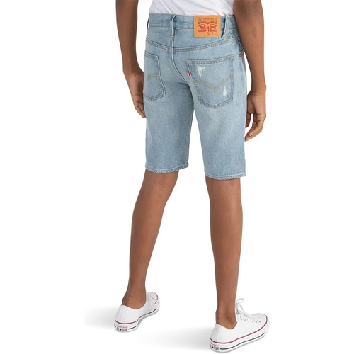 리바이스 Levis Kids 511 Slim Fit Denim Shorts (Big Kids)