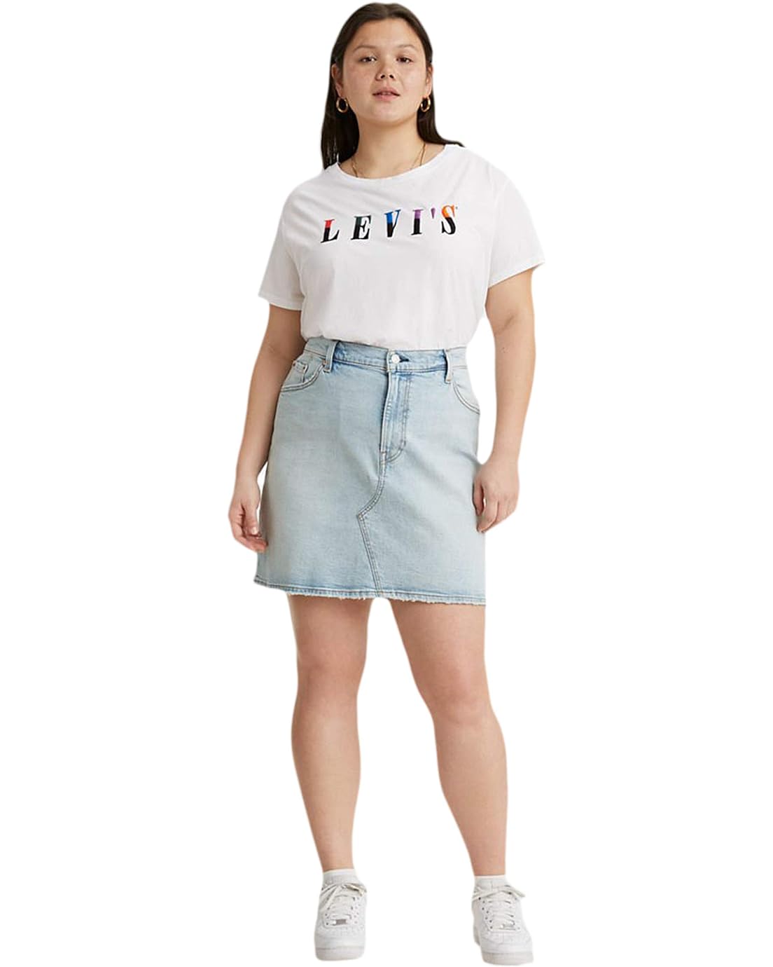 Levis Premium Deconstructed Skirt