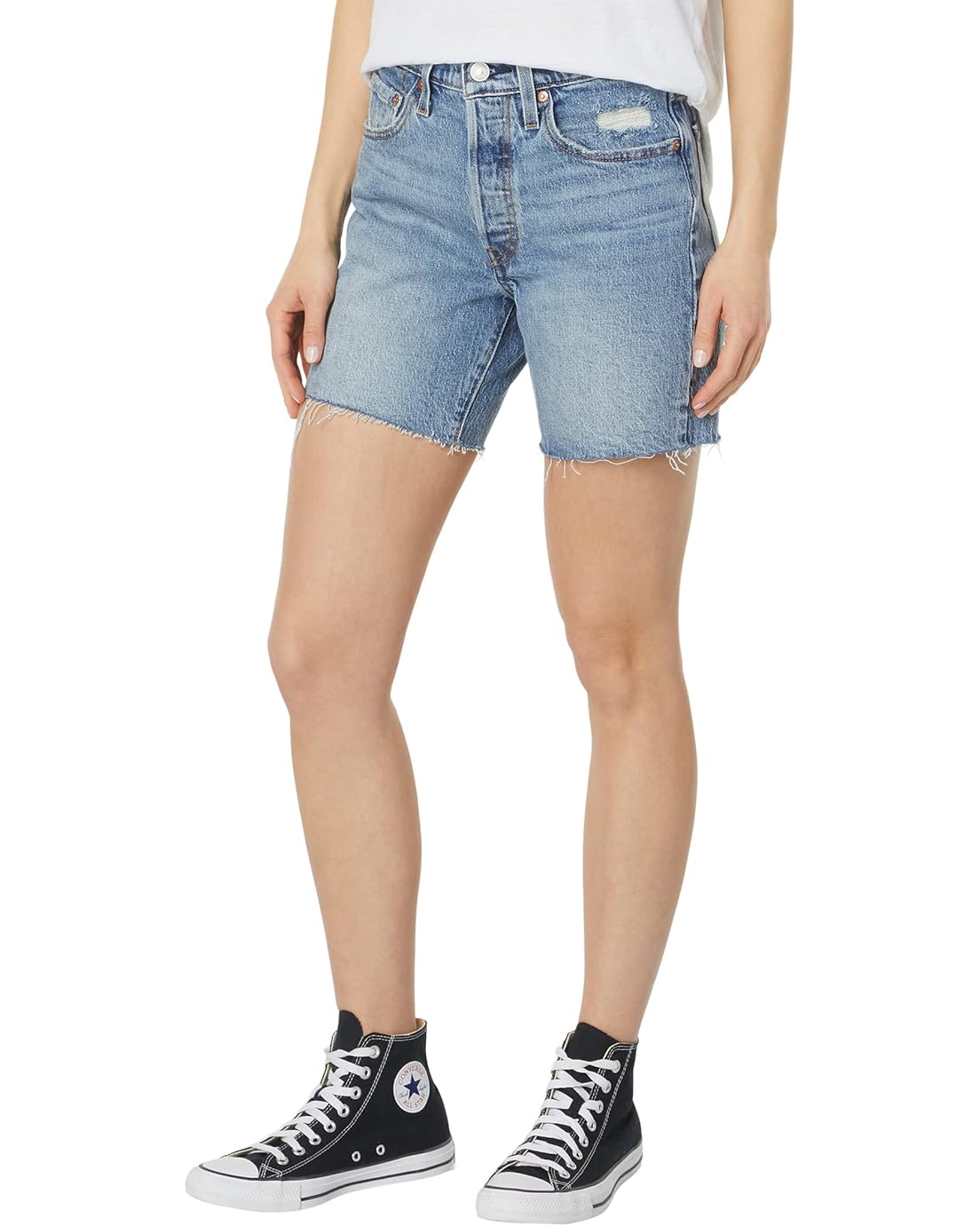  Levis Premium 501 Mid Thigh Shorts