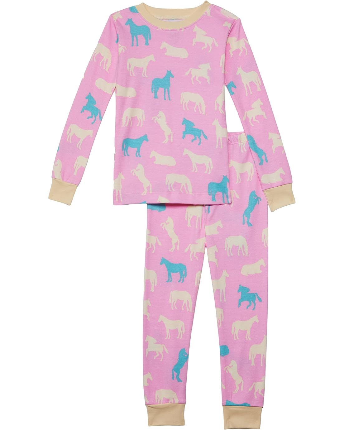 Little Blue House by Hatley Kids Horse Silhouettes Pajama Set (Toddleru002FLittle Kidsu002FBig Kids)