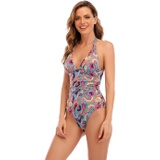 Lucky Brand Poolside Charm One-Piece