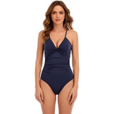 Lucky Brand Spring Romantic Shirred Front One-Piece