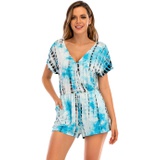 Lucky Brand Beach Wave Romper Cover-Up