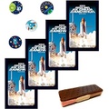 LuvyDuvy Neapolitan Sandwiches & Space Sticker Bundle - 4 Pack