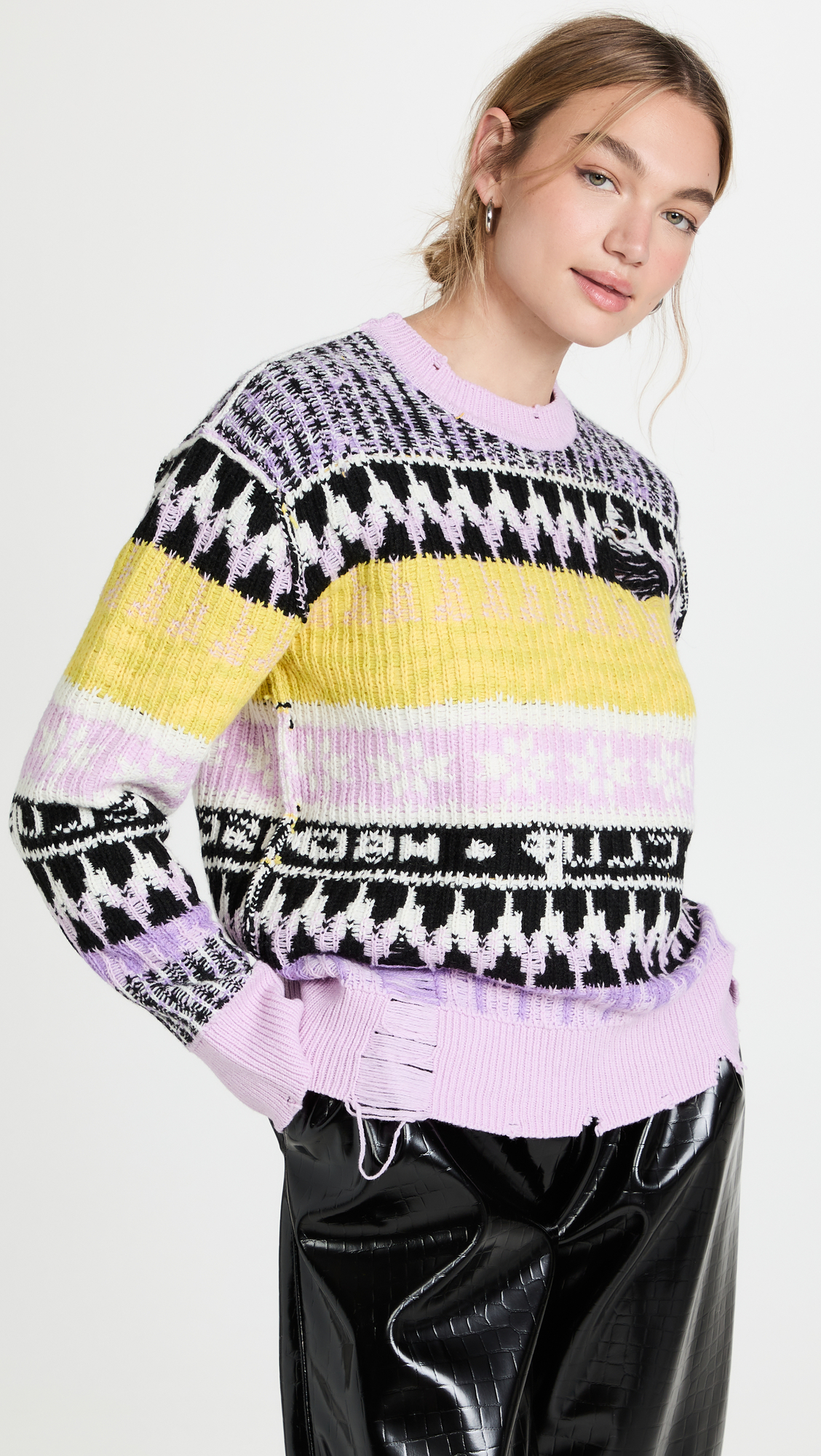 MSGM Printed Sweater