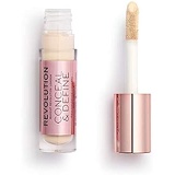 Makeup Revolution Conceal & Define Full Coverage Concealer ~ (medium skin tones w/yellow undertone) C8.5