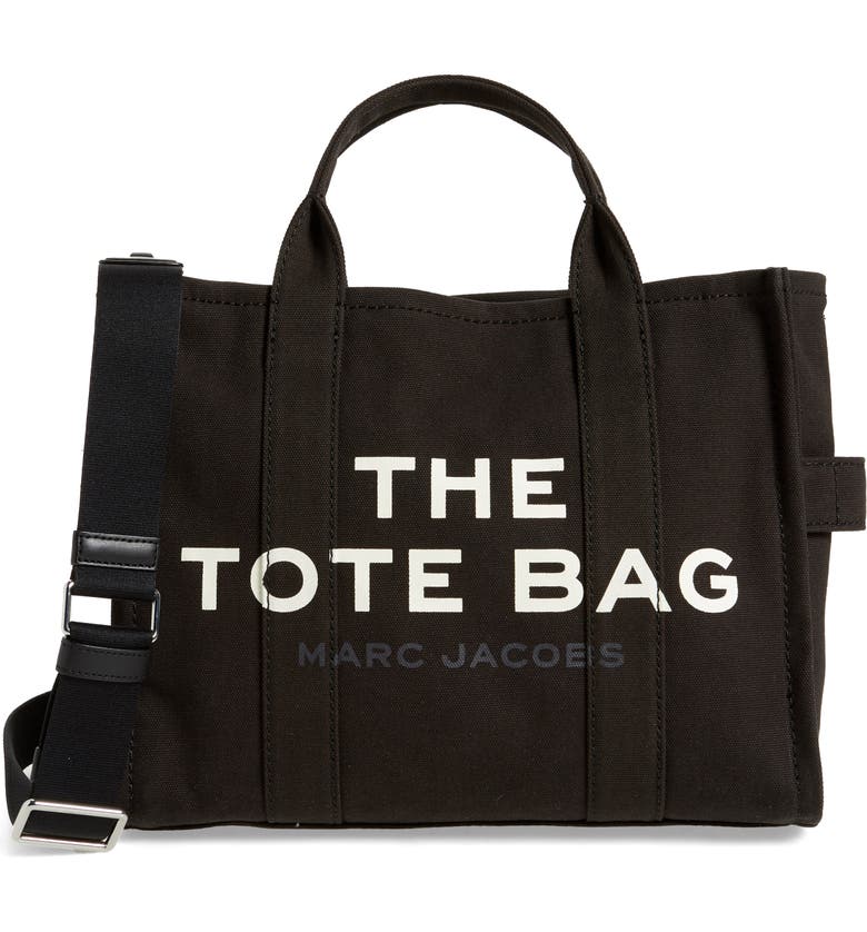 Marc Jacobs Small Traveler Canvas Tote_BLACK
