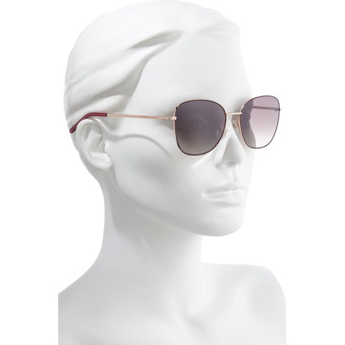 마크제이콥스 Marc Jacobs 54mm Gradient Lens Square Sunglasses_GOLD COPPER/ BROWN Gradient