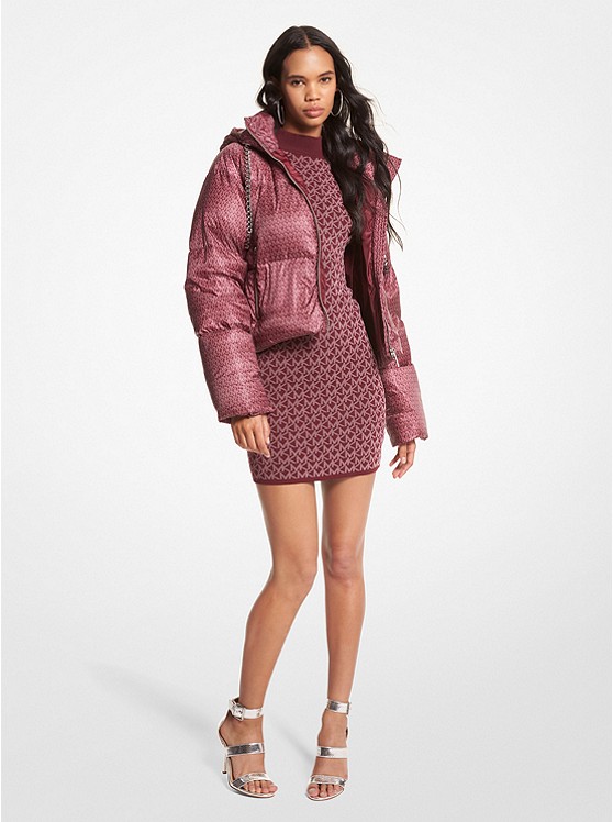 MICHAEL Michael Kors Logo Quilted Puffer Jacket