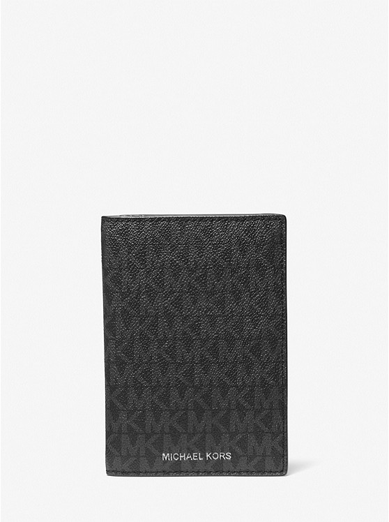 마이클코어스 Michael Kors Mens Logo Passport Wallet
