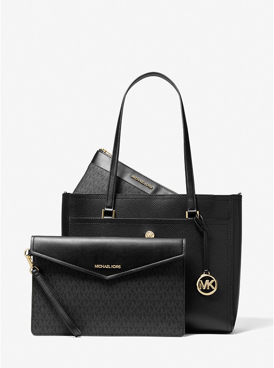 MICHAEL Michael Kors Maisie Large Pebbled Leather 3-in-1 Tote Bag