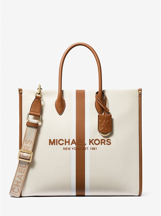 MICHAEL Michael Kors Mirella Large Canvas Tote Bag