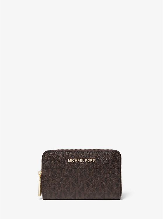 MICHAEL Michael Kors Small Logo and Leather Wallet