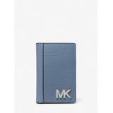 Michael Kors Mens Hudson Pebbled Leather Card Case