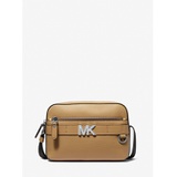 Michael Kors Mens Hudson Pebbled Leather Utility Crossbody Bag