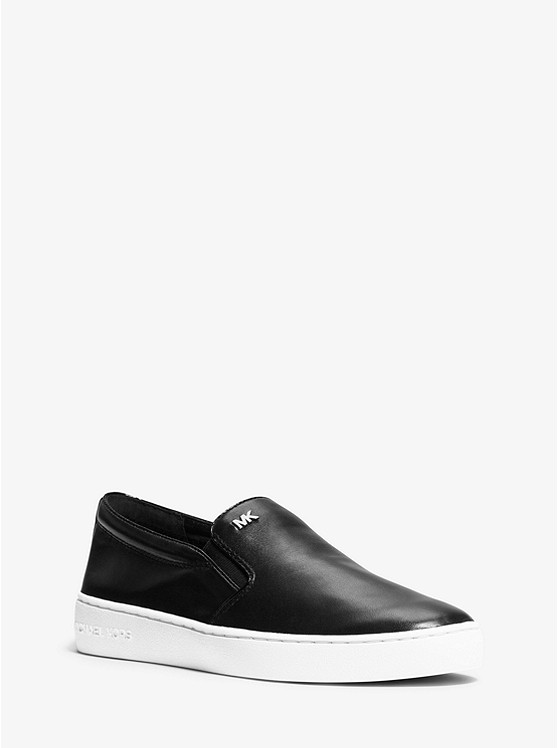 MICHAEL Michael Kors Keaton Leather Slip-On Sneaker