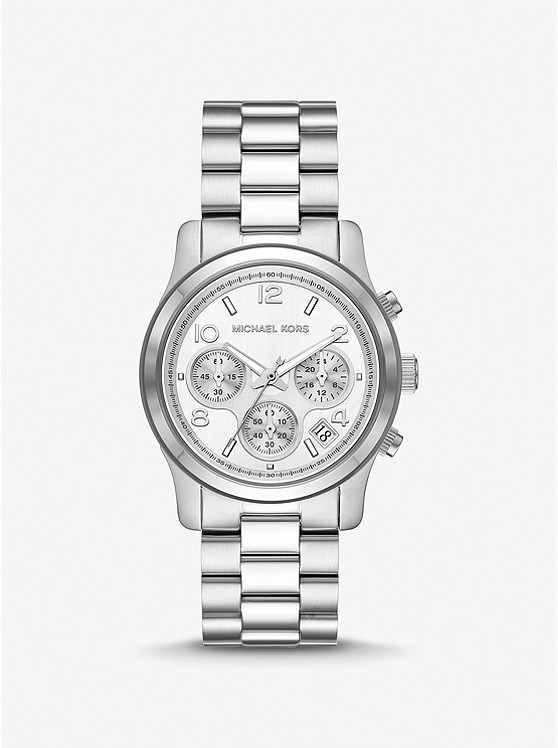 Michael Kors Runway Silver-Tone Watch