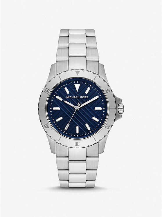 Michael Kors Slim Everest Silver-Tone Watch