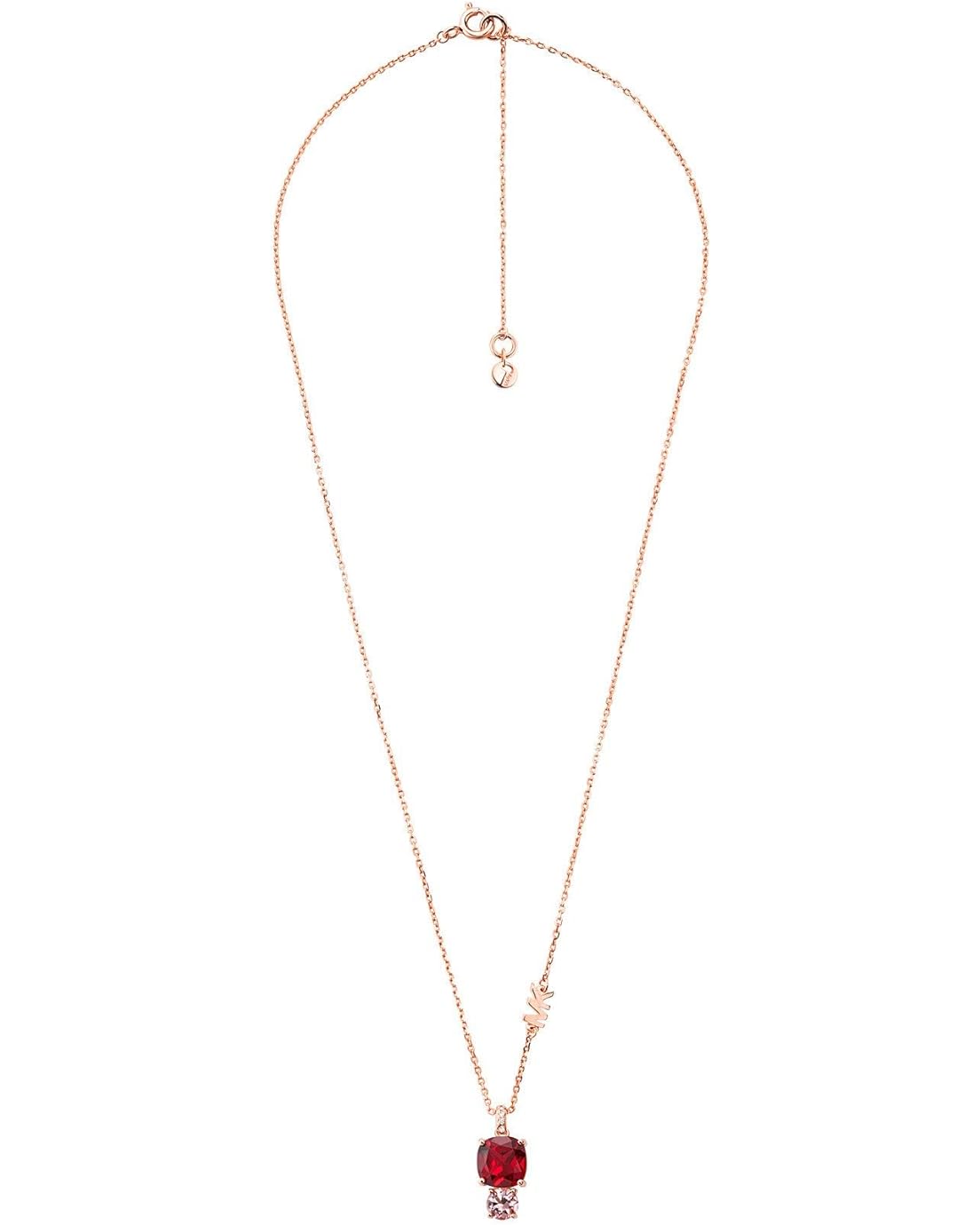 Michael Kors Brilliance Sterling Silver Pendant Necklace