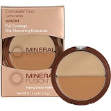Mineral Fusion Compact Concealer Duo, Warm Shade, 0.11 Ounce (Packaging May Vary)