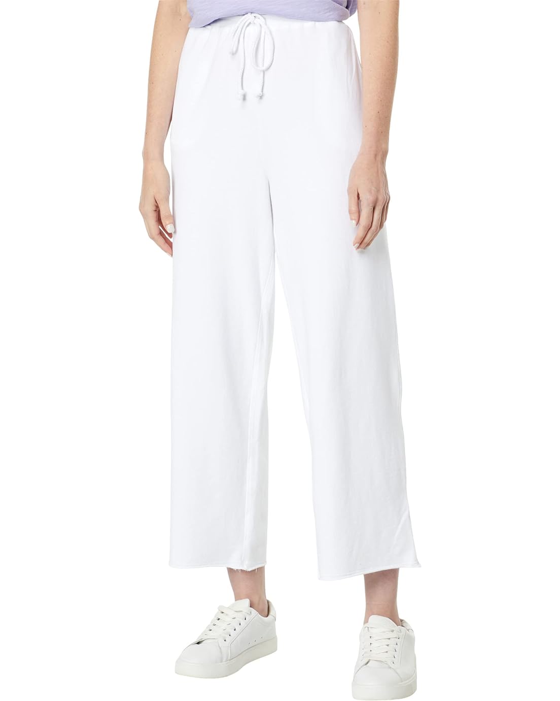 Mod-o-doc Lightweight French Terry Flared Cropped Pants