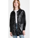 Moon River Faux Leather Jacket