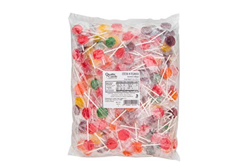 NULL Assorted Fruit Lollipops 4 Pound Bag