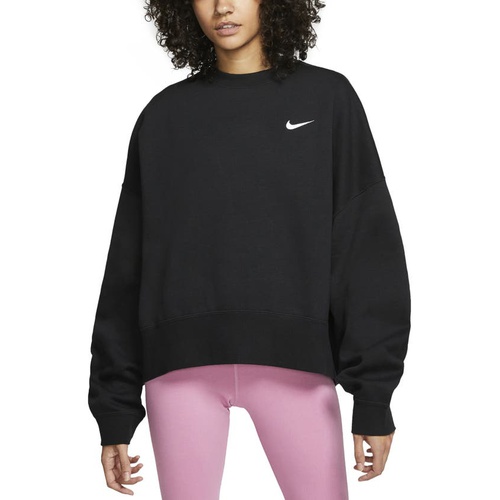 나이키 Nike Sportswear Crewneck Sweatshirt_BLACK/ WHITE