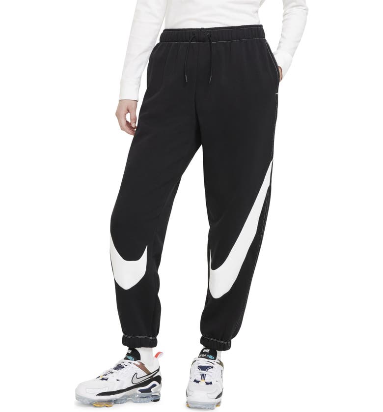 Nike Sportswear Easy Fleece Joggers_BLACK/ WHITE/ WHITE