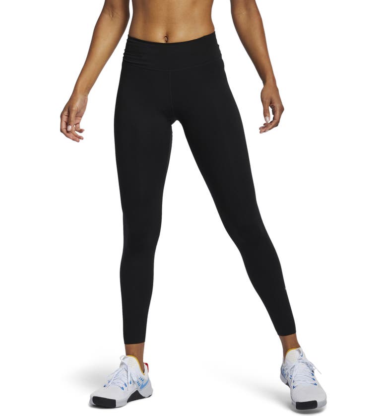 Nike One Luxe Tights_BLACK/CLEAR