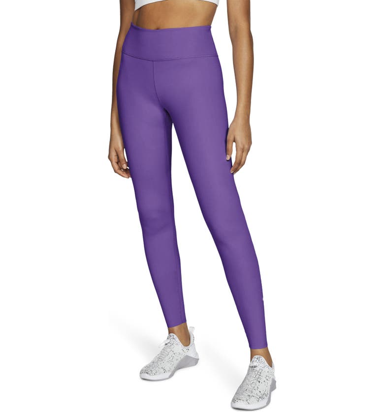 Nike One Luxe Tights_WILD BERRY/ CLEAR
