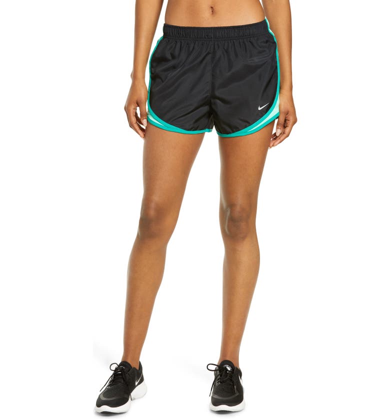 나이키 Nike Dri-FIT Tempo Running Shorts_BLACK/ GLOW/ GREEN/ WOLF