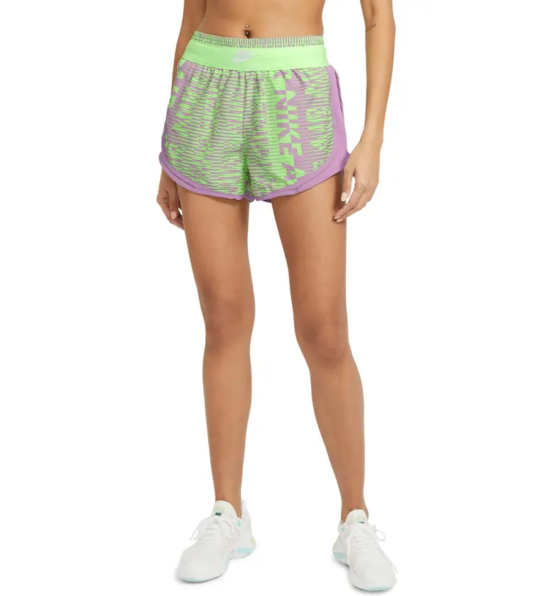 Nike Air Tempo Shorts_LIME GLOW/ VIOLET/ REFLECTIVE