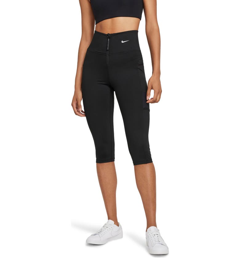 Nike Naomi Osaka Tennis Tight Shorts_BLACK / BLACK / WHITE