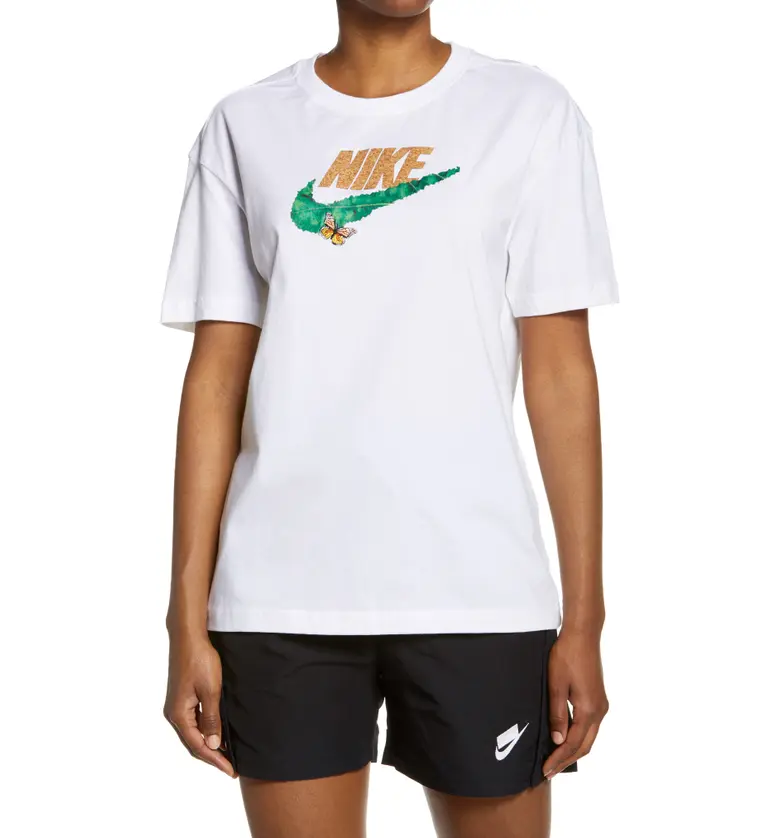 Nike Sportswear Nature Graphic Tee_WHITE