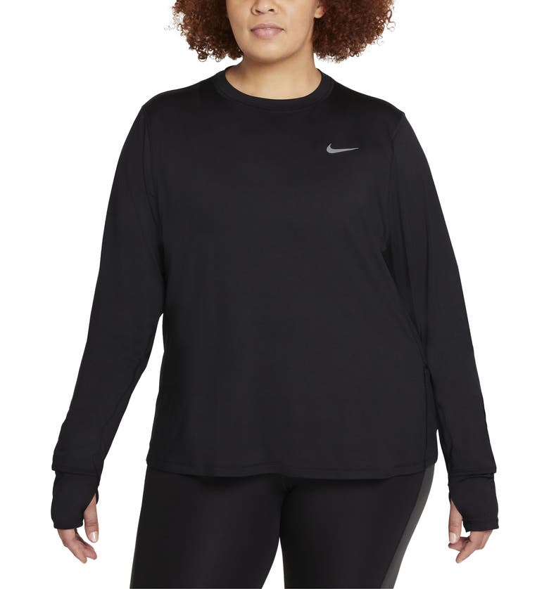 Nike Element Dri-FIT Running T-Shirt_BLACK