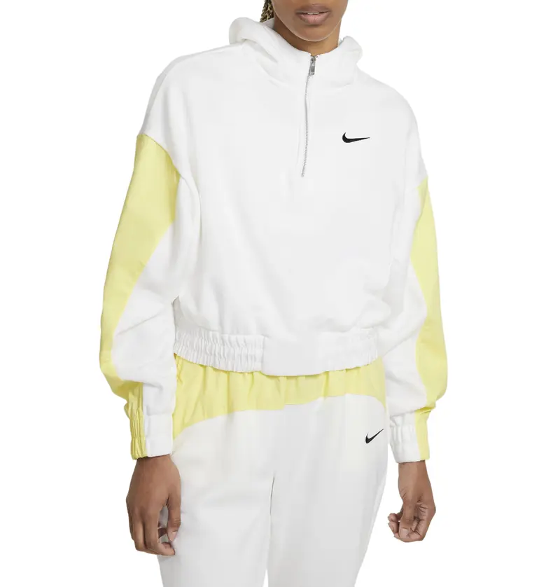 Nike Sportswear Icon Clash Pullover Hoodie_WHITE/ LIGHT YELLOW/ BLACK