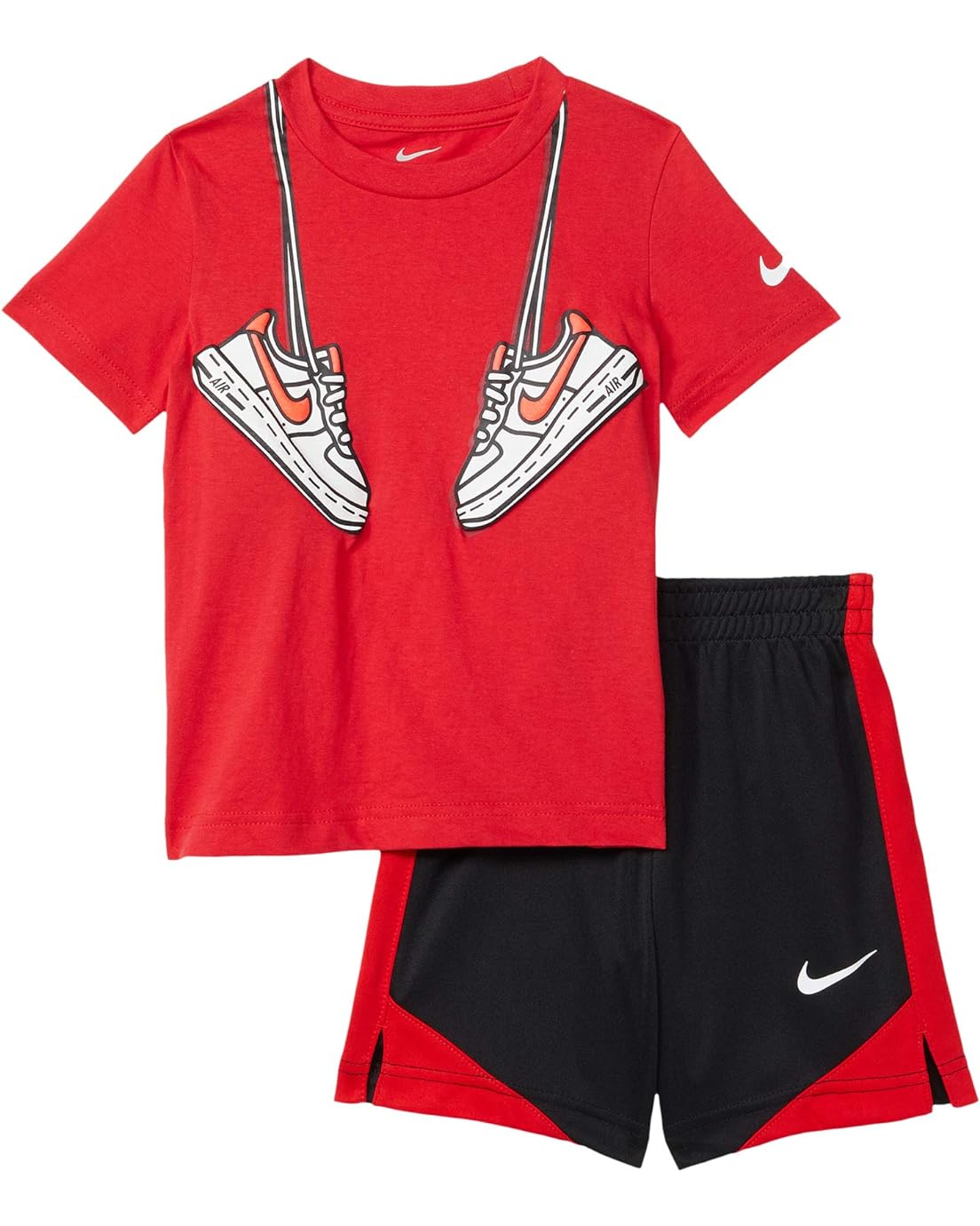 Nike Kids Sport Footwear Graphic T-Shirt and Shorts Two-Piece Set (Toddler)