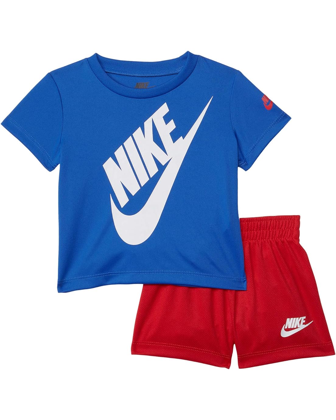 Nike Kids Short Sleeve Logo Graphic T-Shirt & Shorts Two-Piece Set (Toddler)
