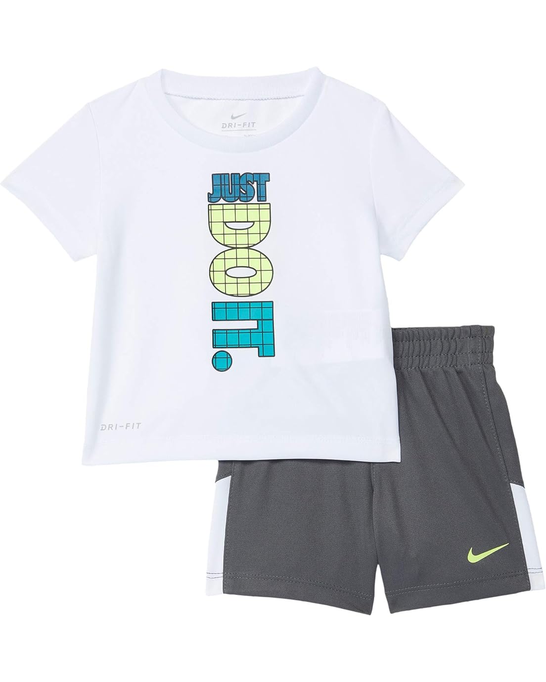 Nike Kids Just Do It Graphic T-Shirt and Shorts Two-Piece Set (Infant)