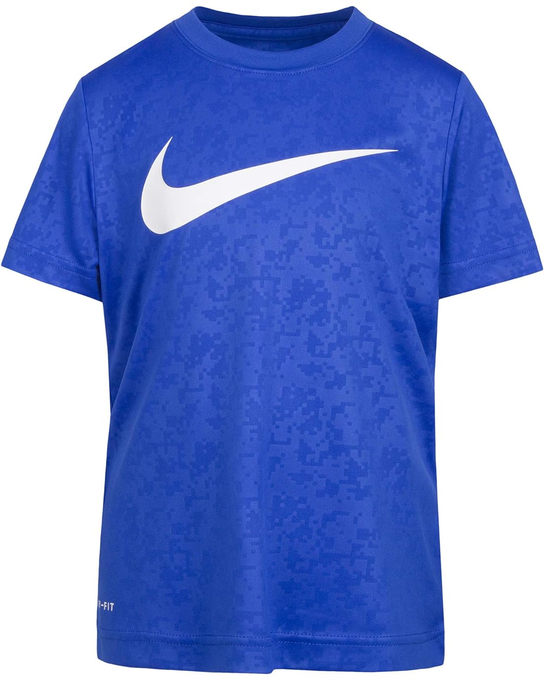 나이키 Nike Kids All Over Print Swoosh T-Shirt (Little Kids)