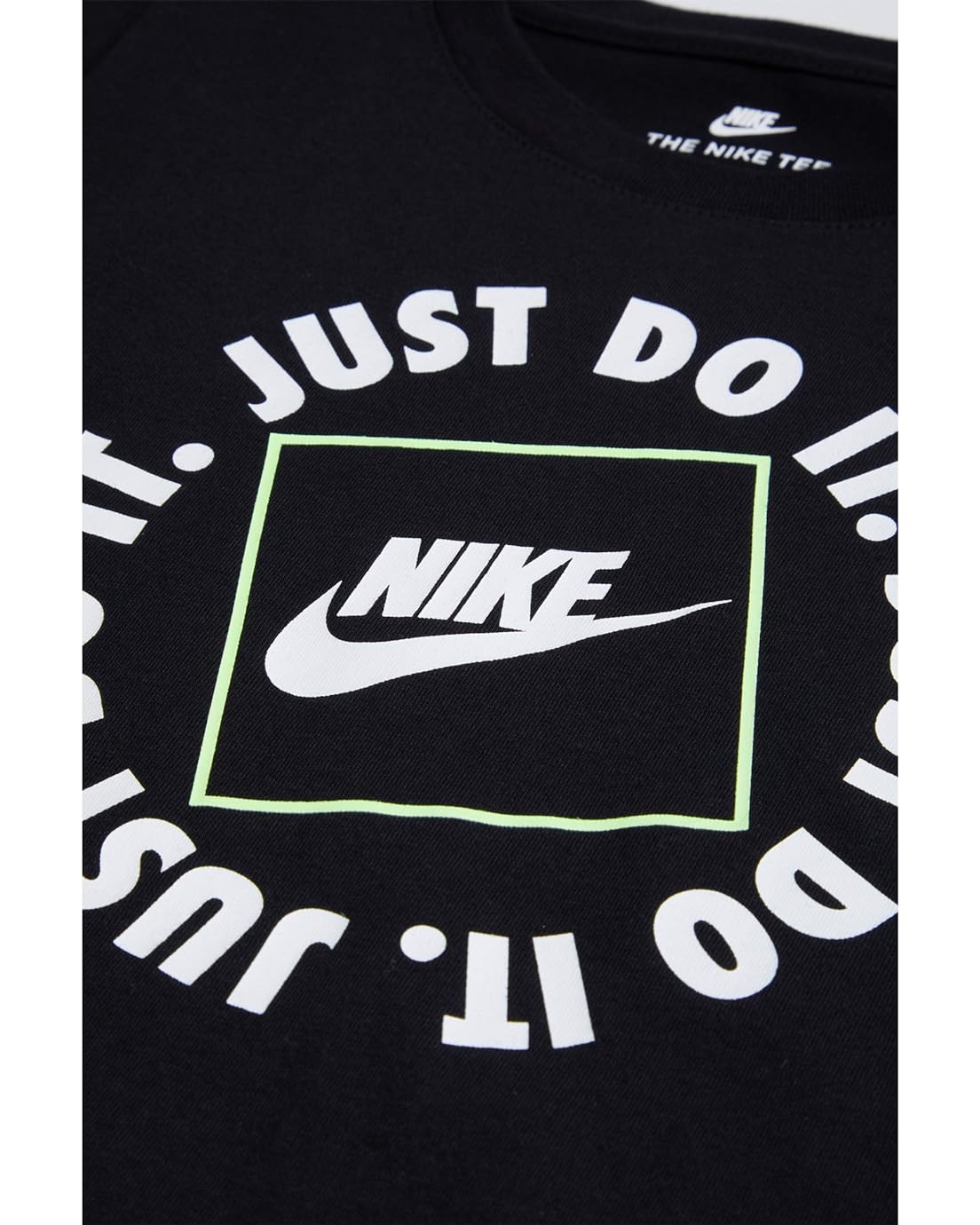 나이키 Nike Kids Just Do It Box Graphic T-Shirt (Little Kids)