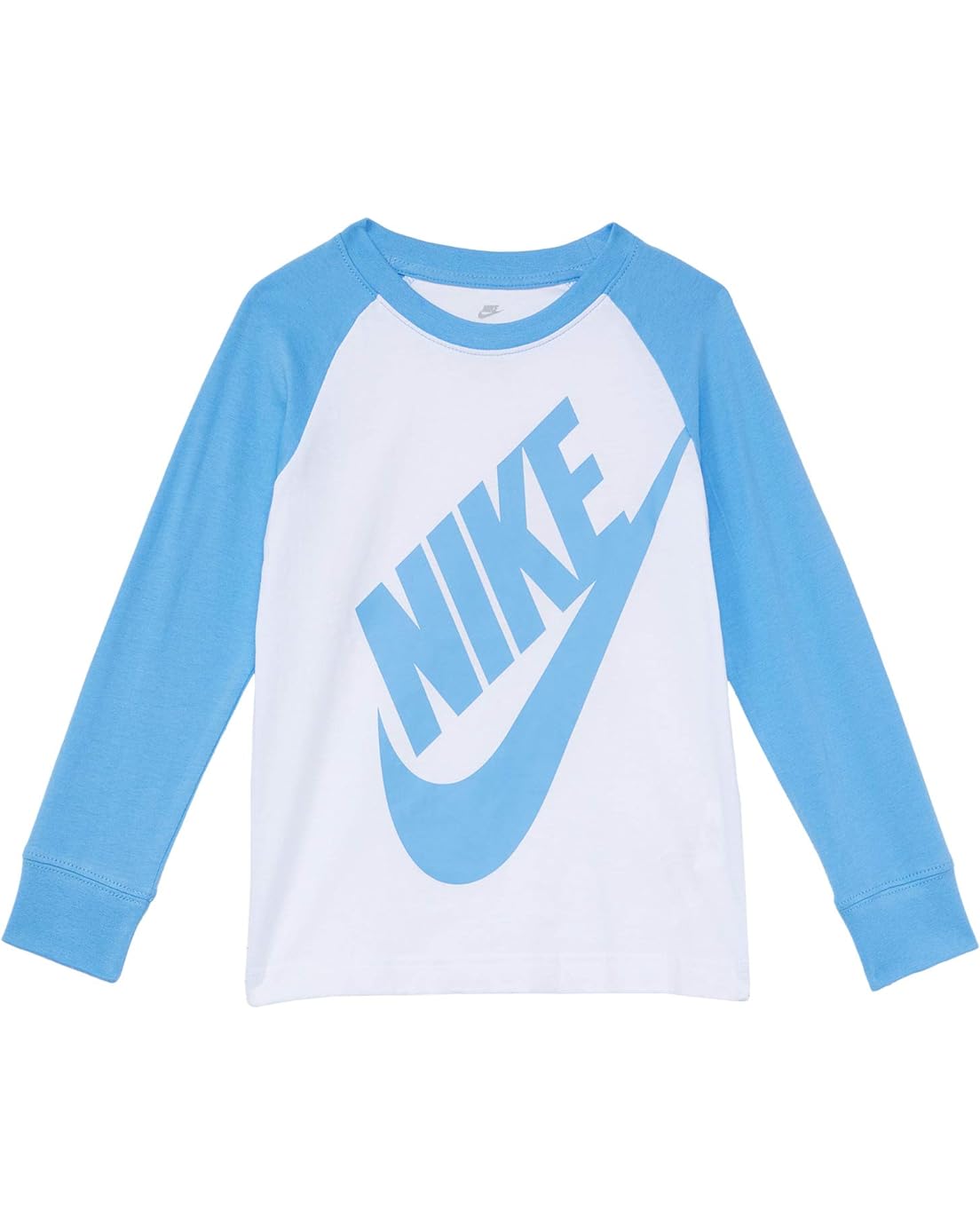 Nike Kids Long Sleeve Raglan Sportswear Graphic T-Shirt (Little Kids)