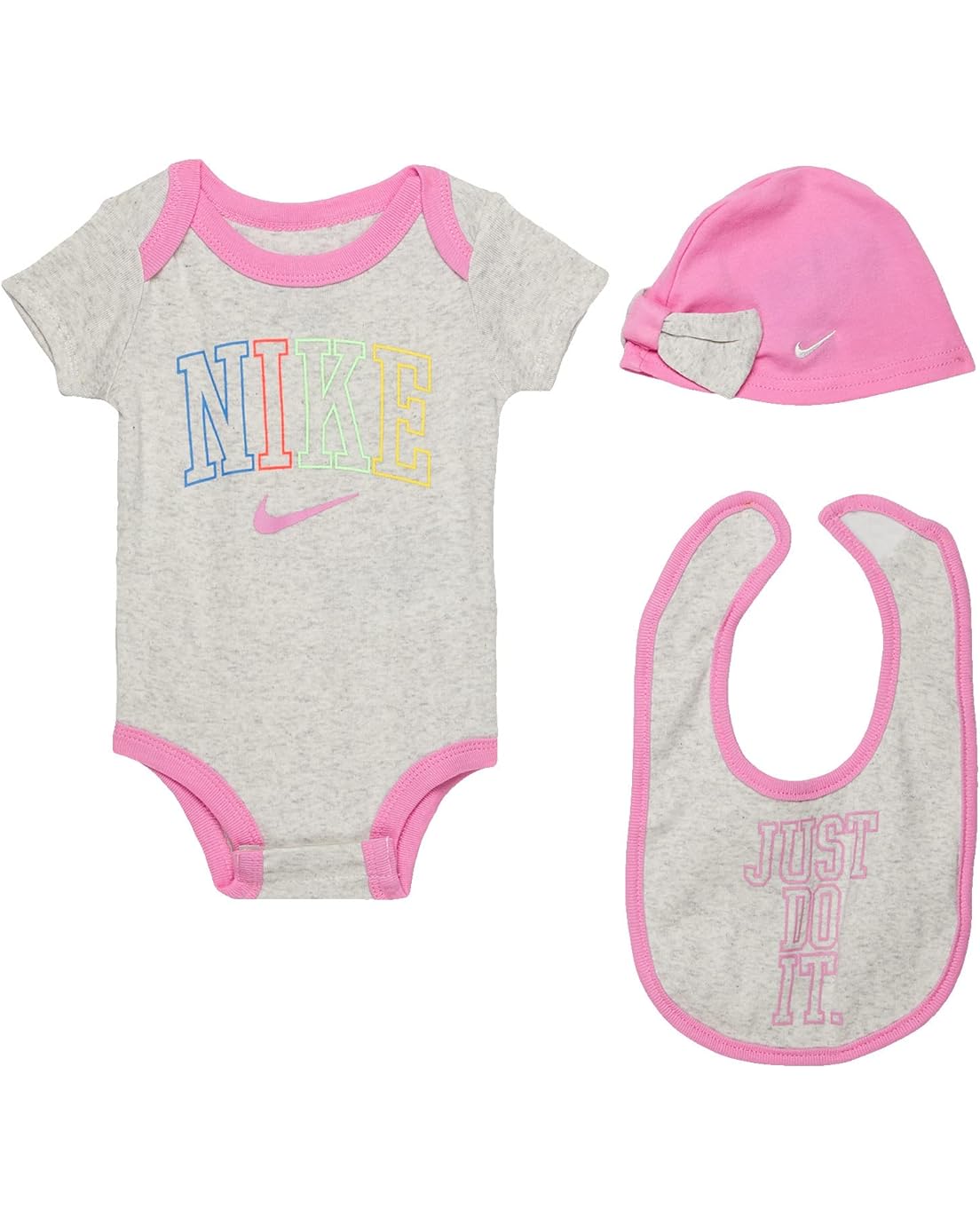 Nike Kids Bodysuit, Turban and Bib Set (Infant/Toddler/Little Kids)