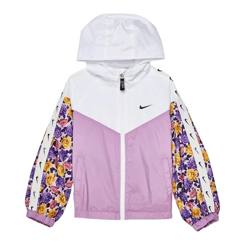 나이키 Nike Kids Floral Windrunner Jacket (Toddler/Little Kids)