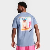 Mens Nike Sportswear Beach Pug Graphic T-Shirt
