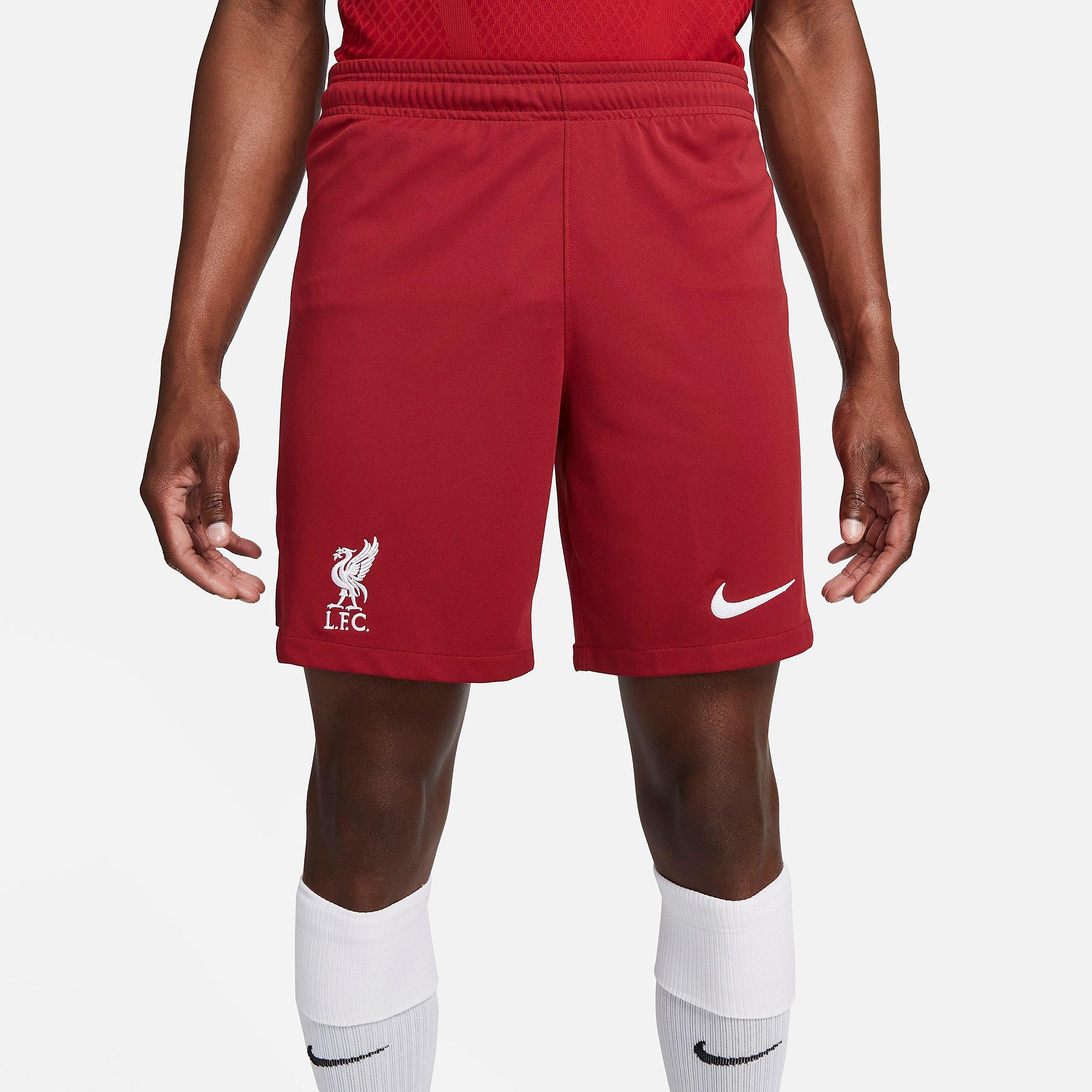 Mens Nike Liverpool FC Dri-FIT Stadium Home Soccer Shorts